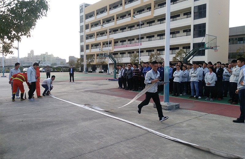 南宫28公司惠南工厂开展消防疏散演练活动