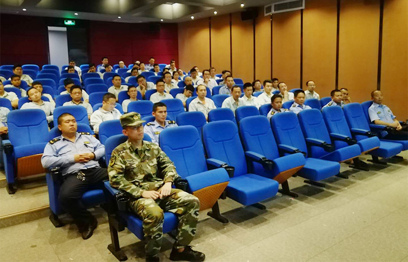 惠南消防中队到惠州南宫28开展消防安全知识培训