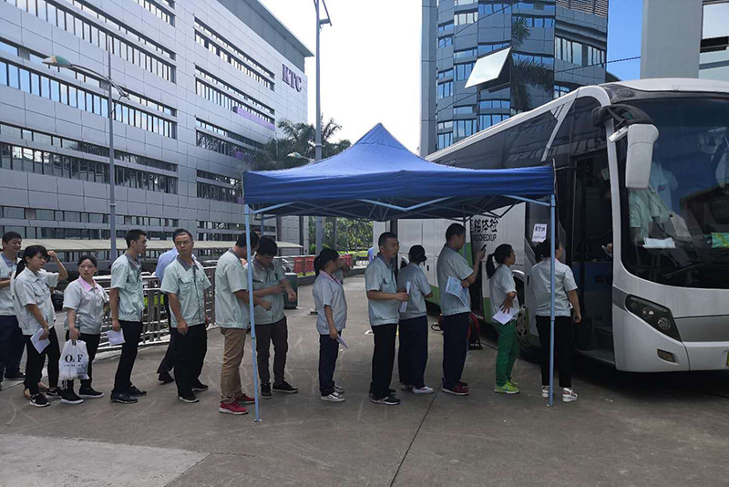 南宫28公司开展2018年员工大型体检活动